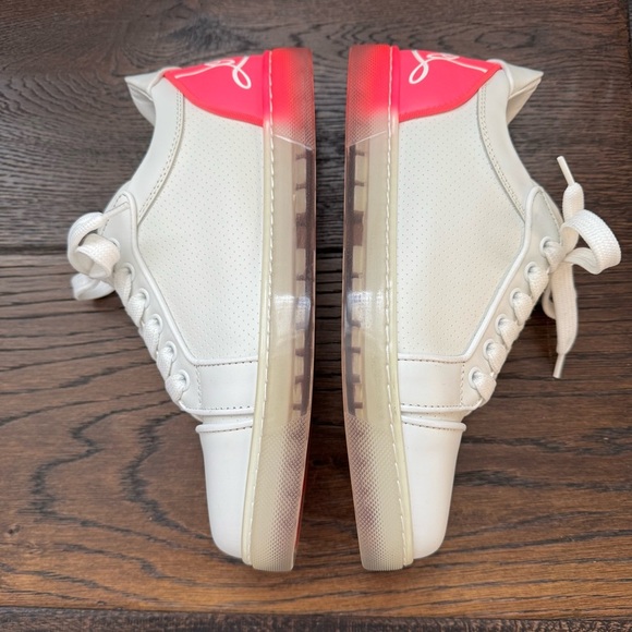 Christian Louboutin Fun Vieira Leather Sneakers - Picture 8 of 11